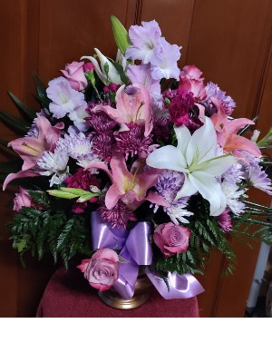 Purple & Pink Arrangement 