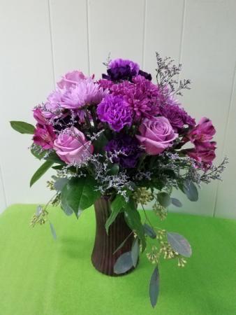 Purple Rain Fresh Arrangement
