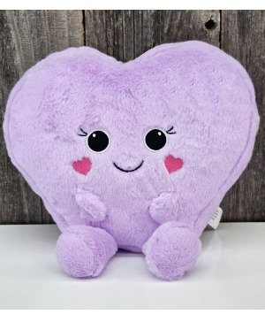 Smile Hearts 8inch Pink, Teal or Purple Teddy