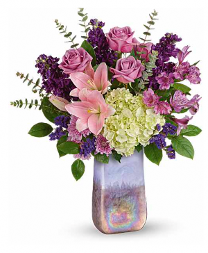Purple Swirls Bouquet 