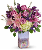 Purple Swirls Bouquet 