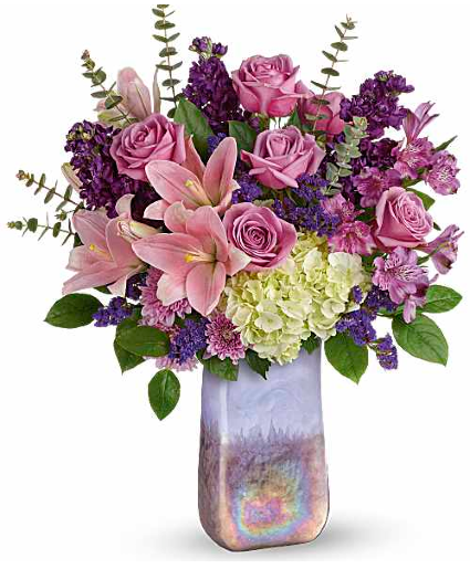 Purple Swirls Bouquet 