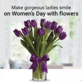 Purple Tulips International Women's Day Collection