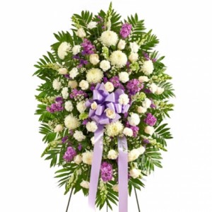 Finest Farewell Standing Spray 