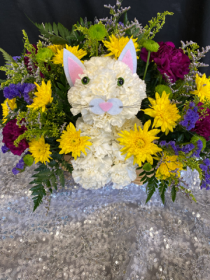 Purr-fect Kitty Fresh Flower Kitty