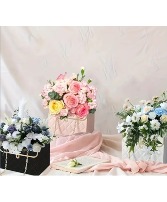 Purse Flower Arrangement 