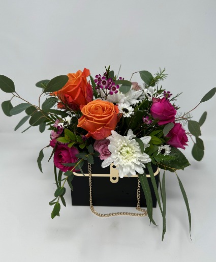 PURSE OF PETALS FLORAL PURSE