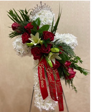Queen Cross Arrangement 