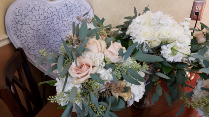 Quicksand rose bridal 