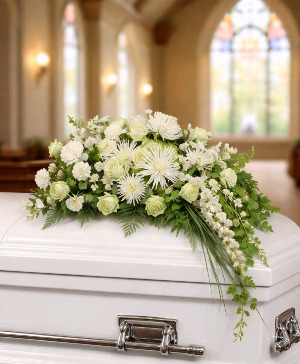 QUIET COMMEMORATION CASKET SPRAY