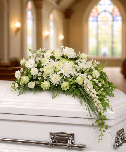 QUIET COMMEMORATION CASKET SPRAY