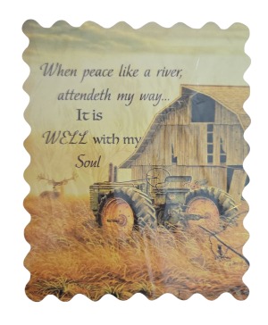 Quilt Barn and Tractor 
