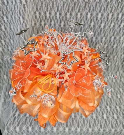 Quinceanera - Bouquet in Orange 