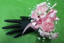 Quintessential Mini-Carnation Wrist Corsage