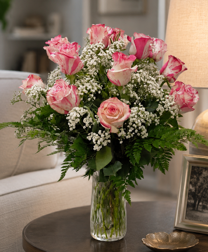 RV12M Magic Times Rose Arrangement Vase of Magic Times  Roses