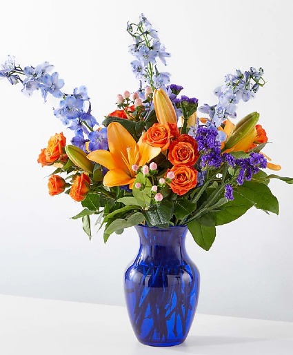 Radiant Citrus Bouquet colorful