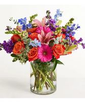 Radiant Garden Bouquet Vase arrangement
