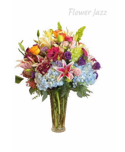 Radiant Luxe assorted flowers