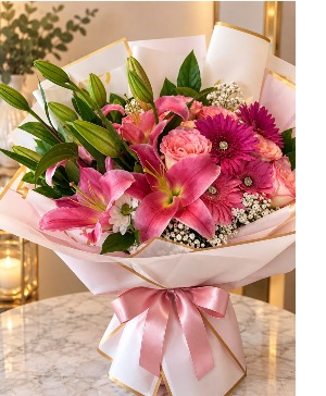  RADIANT PINK BOUQUET