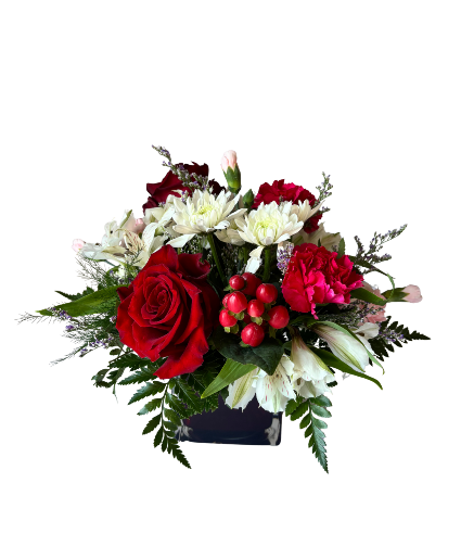 Radiant Romance Cube Arrangement