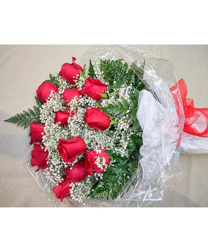 Radiant Rose Wrap Cut Flowers
