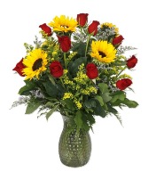 RADIANT SUNSHINE Fresh Arrangement