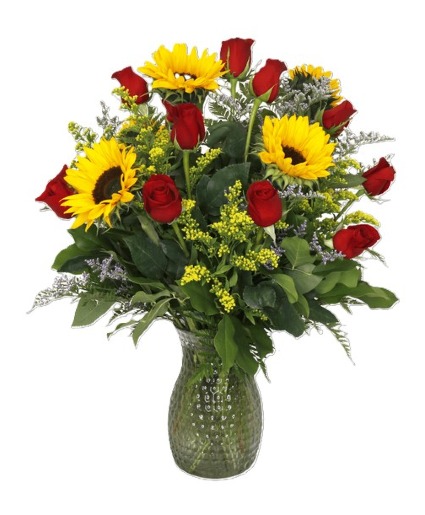 RADIANT SUNSHINE Fresh Arrangement