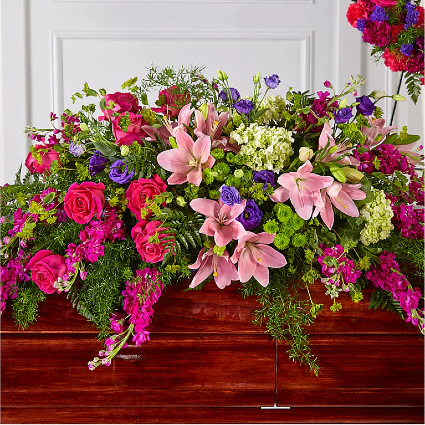 Radiant Tribute Casket Spray 