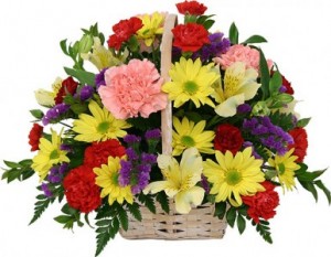Rainbow Basket 
