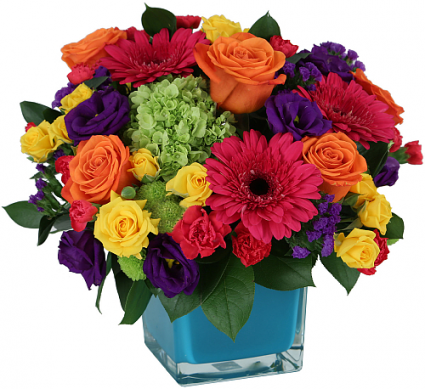 Rainbow Bliss Arrangement