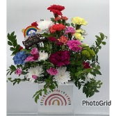 Rainbow Bridge Pet Memorial Arrangement