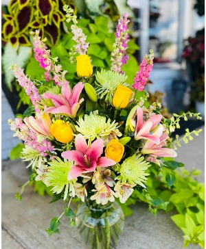 Rainbow Bright Bouquet Fresh florals