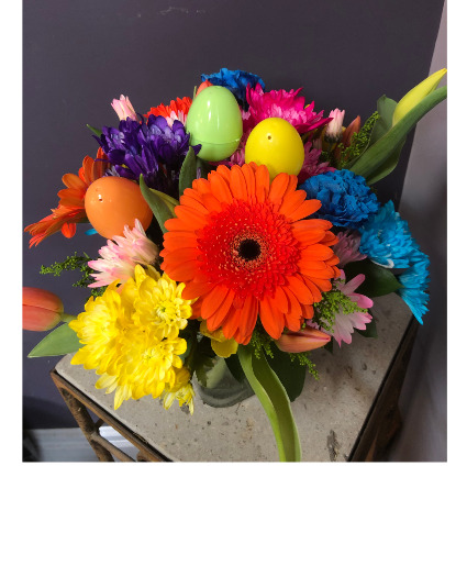 Rainbow Easter Arrangement 
