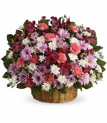 Rainbow Reflections Basket 