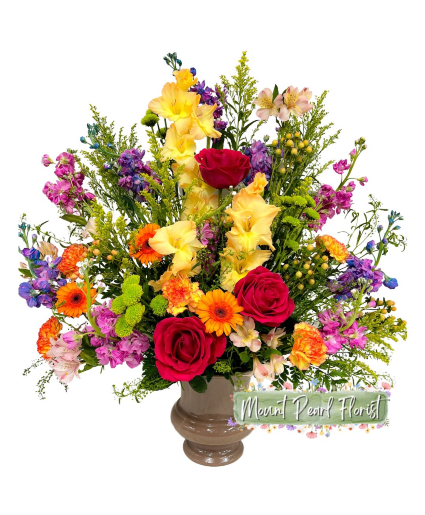 Rainbow Remembrance  Mount Pearl Florist Design