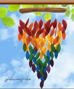 Rainbow Waterfall Windchime Windchime