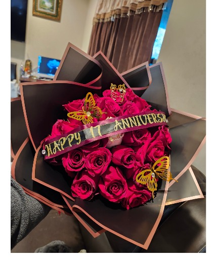 Ramo buchon San valentine's 