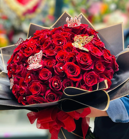 Ramo Buchon  Wrap Bouquet 