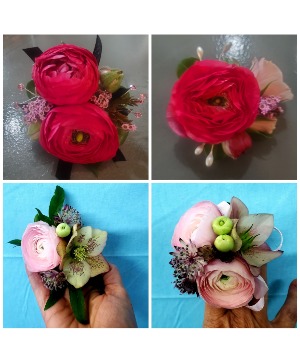 Ranunculus Corsage Prom