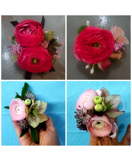 Ranunculus Corsage Prom