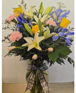 Rare Devotion   NFS-A21 Glass vase