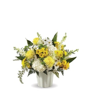 Ray of light traditional Funeral Arrangement  