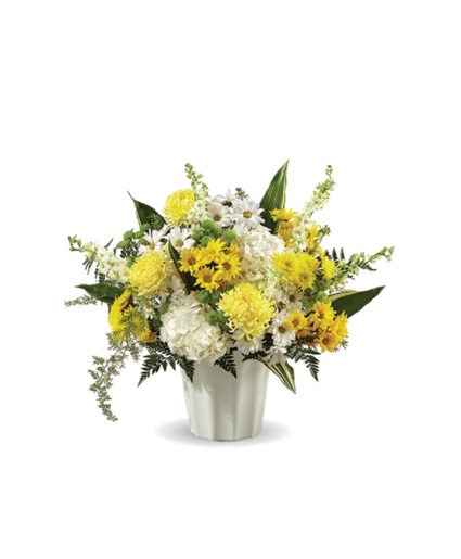 Ray of light traditional Funeral Arrangement  