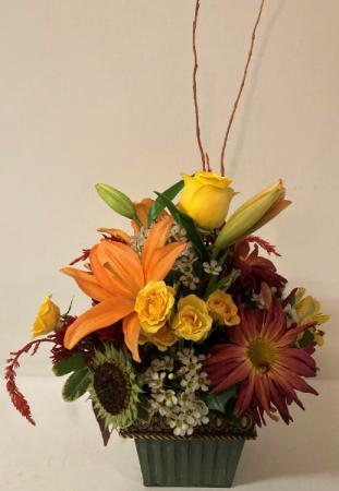 Rays of Autumn  centerpiece