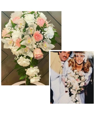 Re-Created Wedding Bridal Bouquet in Stony Brook, NY | Village Florist And Events
