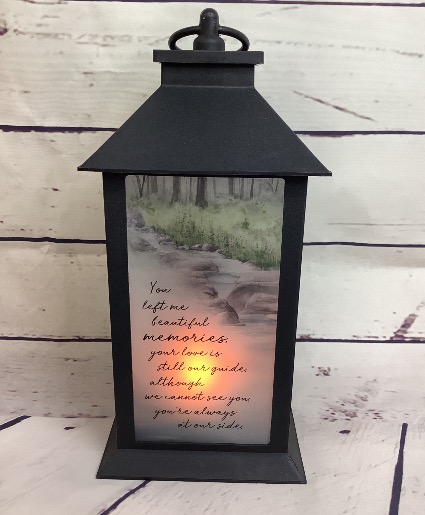 Realistic Flickering LED flame Lantern 