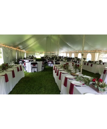 Reception Flower boxes & vases Reception Table Arrangements in Warren, PA | VIRG-ANN FLOWER SHOP LLC.