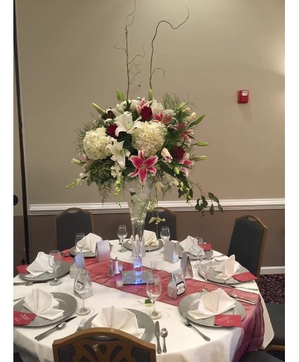 TALL AND STATELY  FLOWERS WEDDING FLOWERS