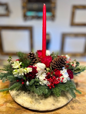 Rectangular Christmas Arrangement   
