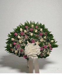 Lavender & White Baskets